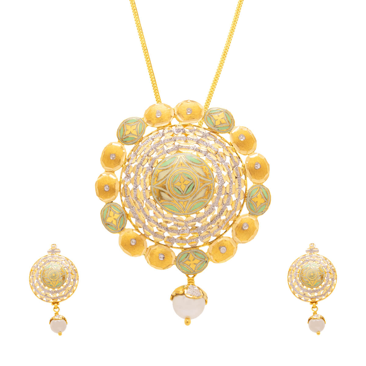 Bountiful Beau Gold Pendant Set