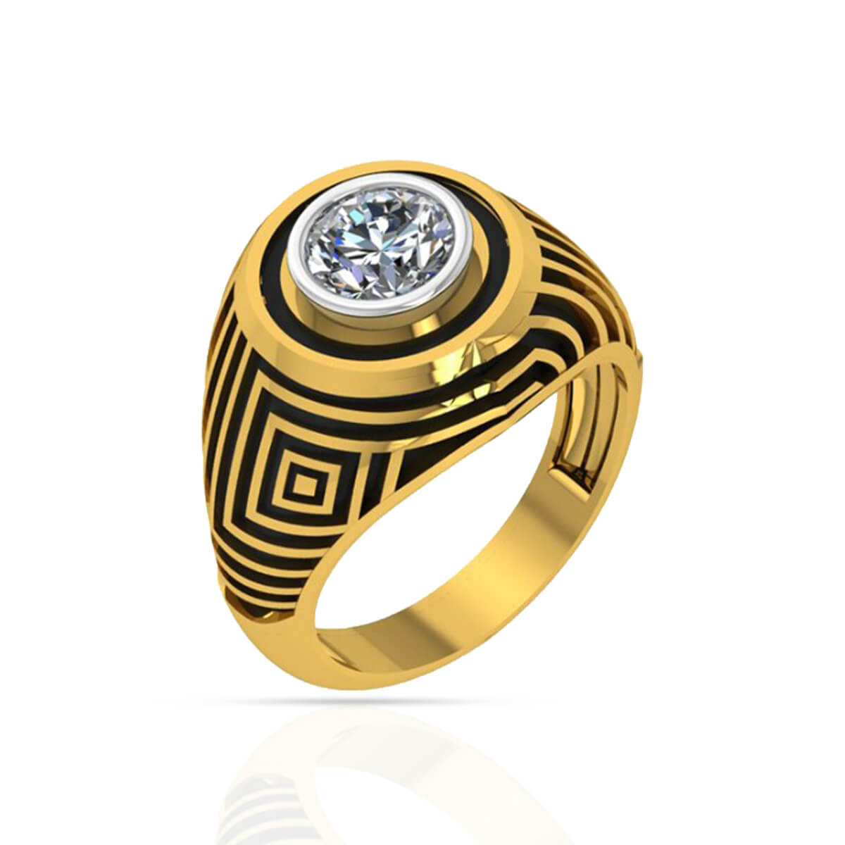 Gold Ring with Free Gold Coin