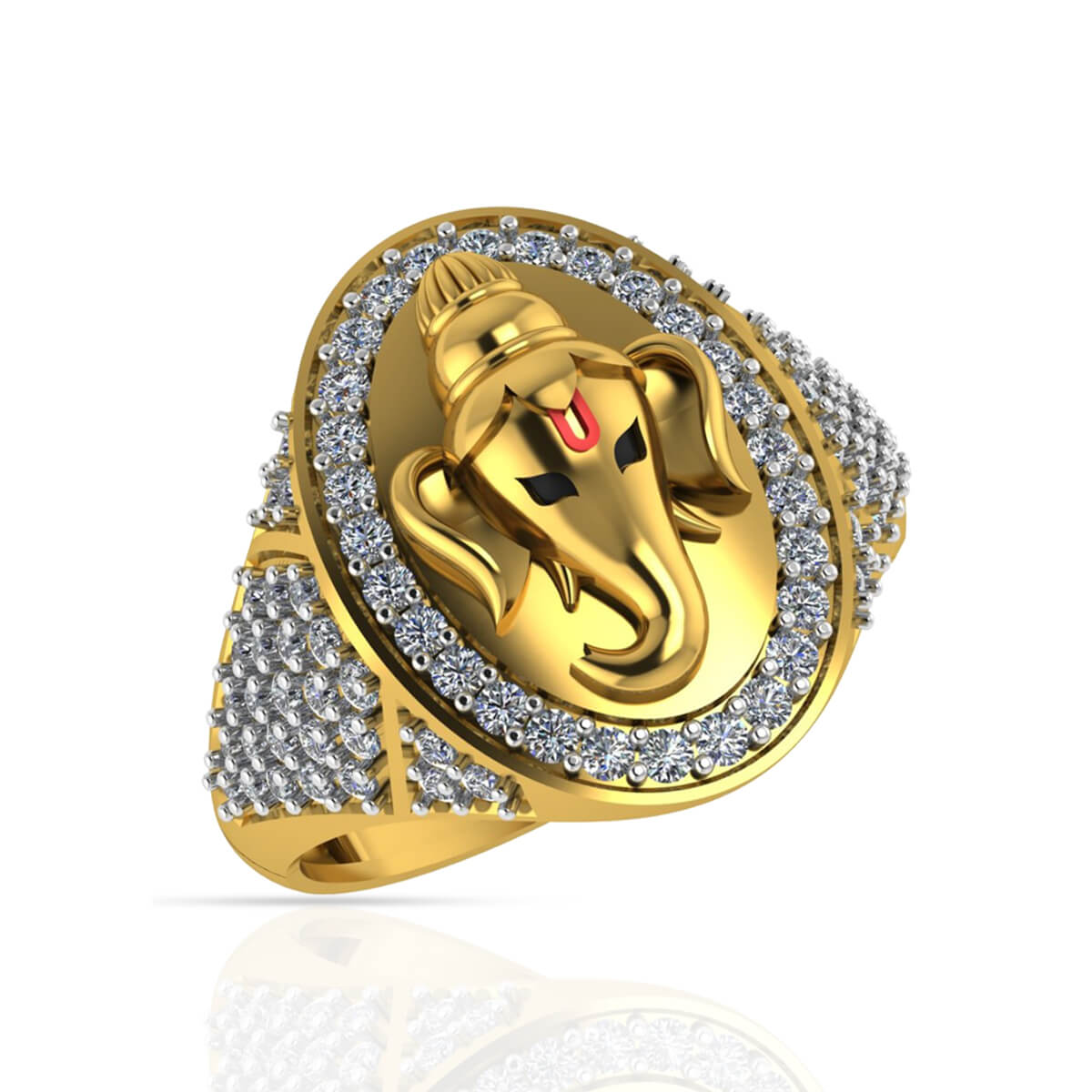 Gold Ring with Free Gold Coin