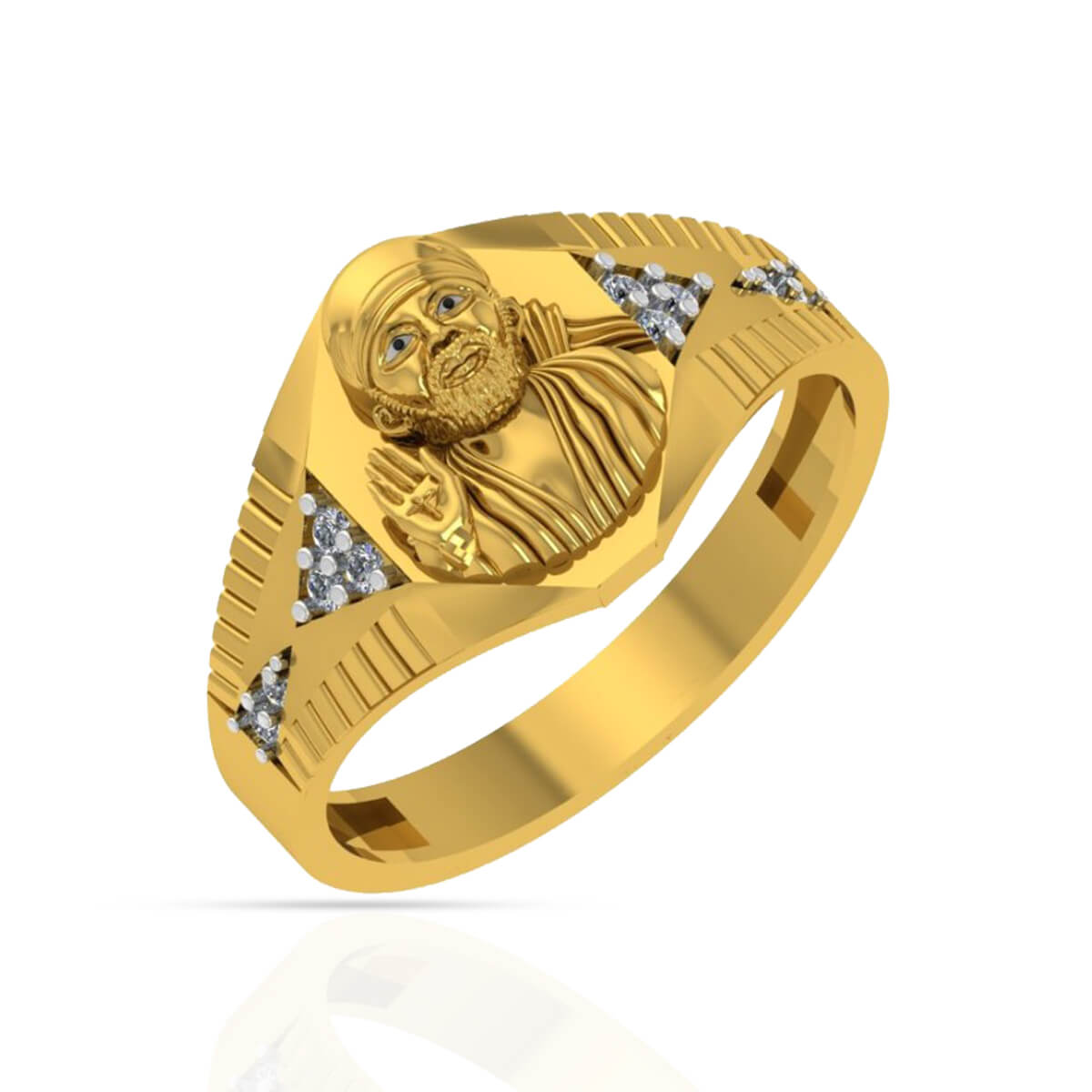 Gold Ring with Free Gold Coin