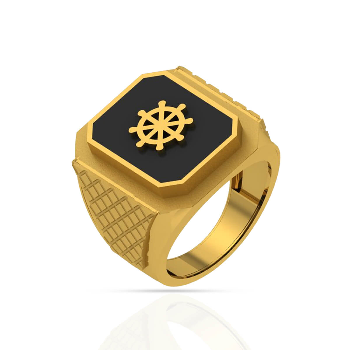 Gold Ring with Free Gold Coin