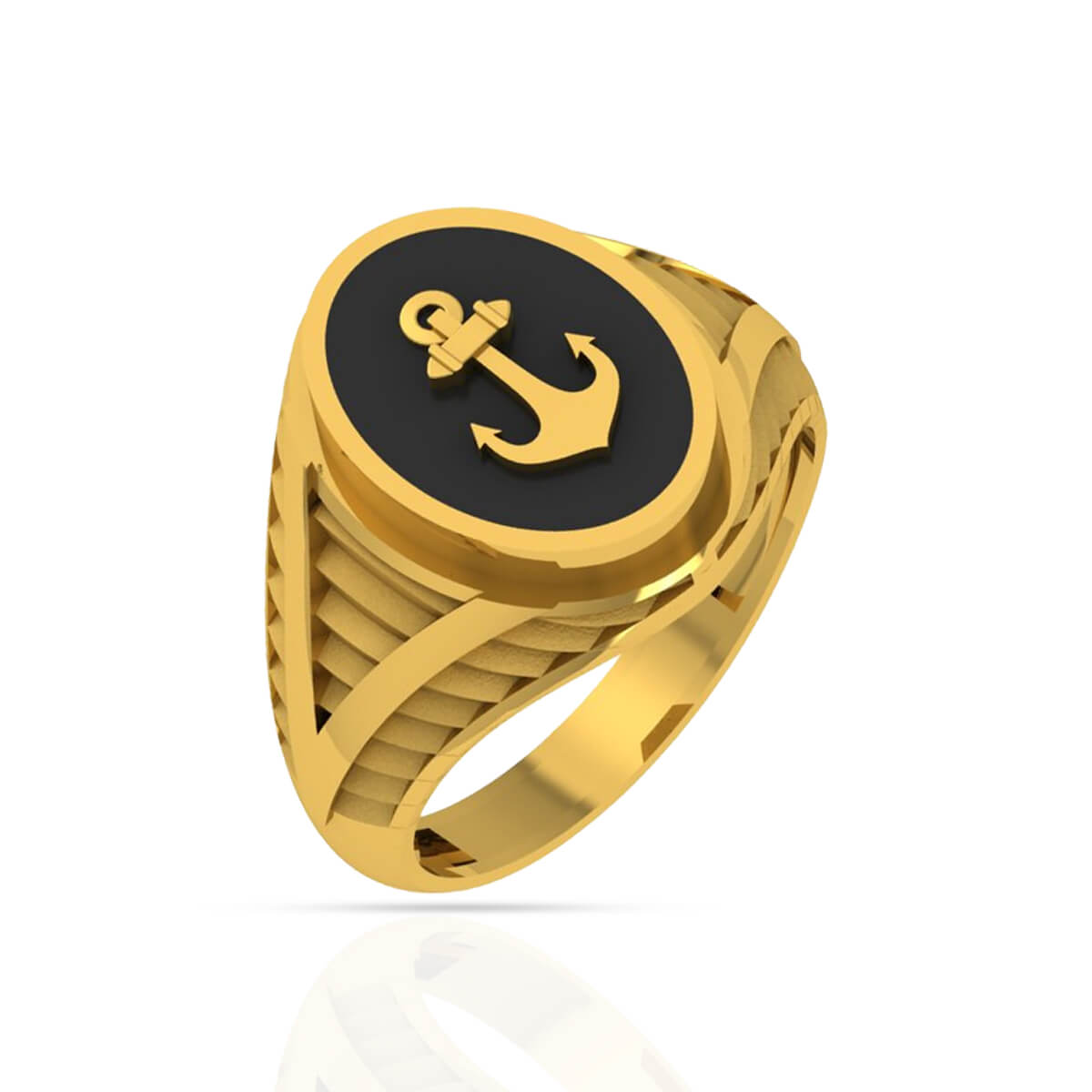 Gold Ring with Free Gold Coin