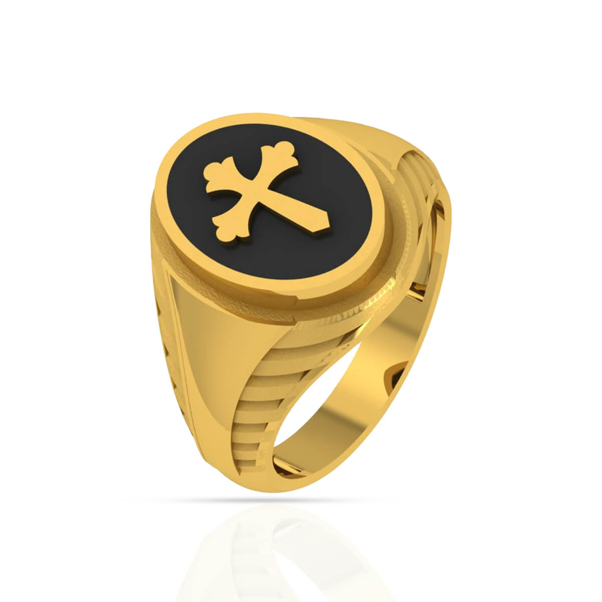 Gold Ring with Free Gold Coin