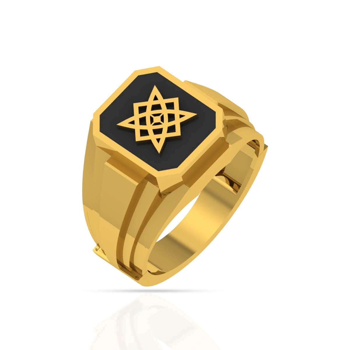 Gold Ring with Free Gold Coin