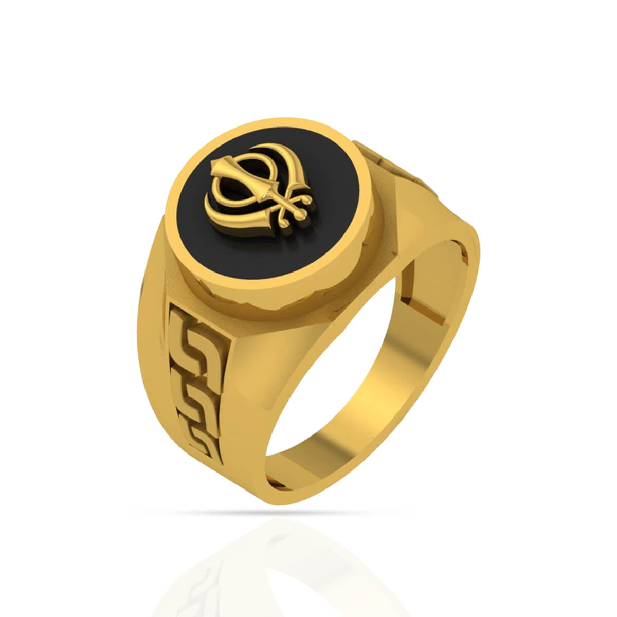 Gold Ring with Free Gold Coin