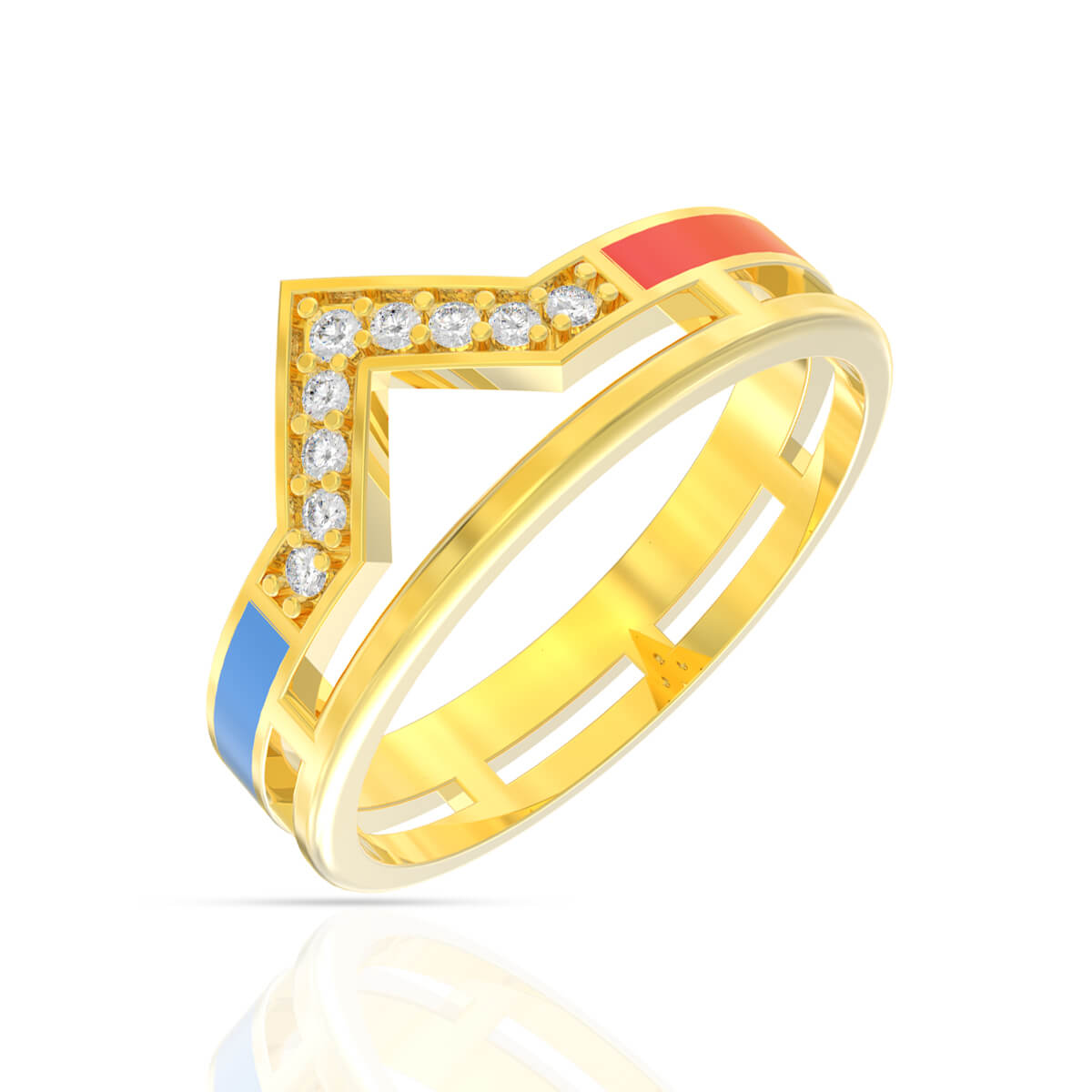 Gold Ring with Free Gold Coin