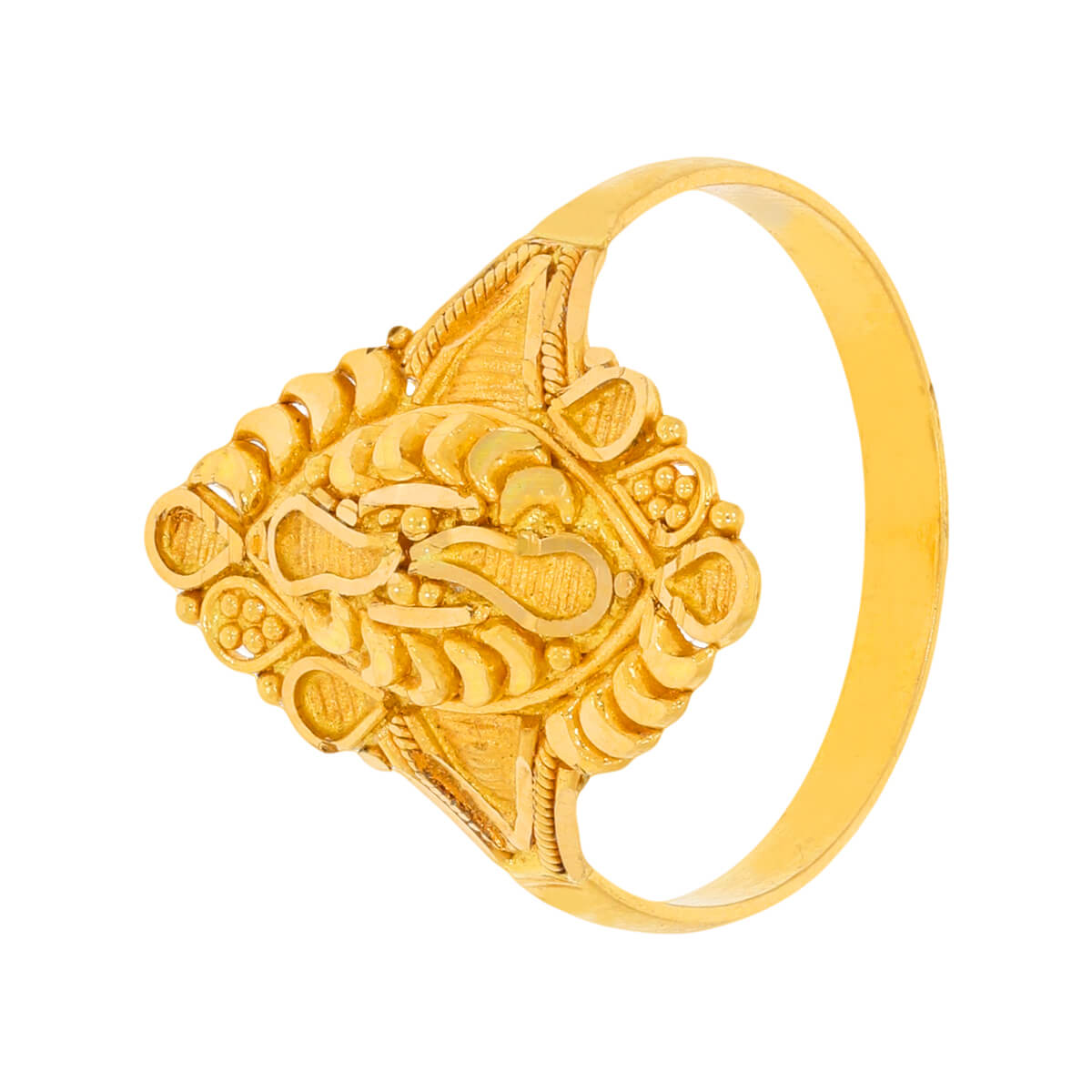 Rivisha Gold Ring with Free Gold Coin