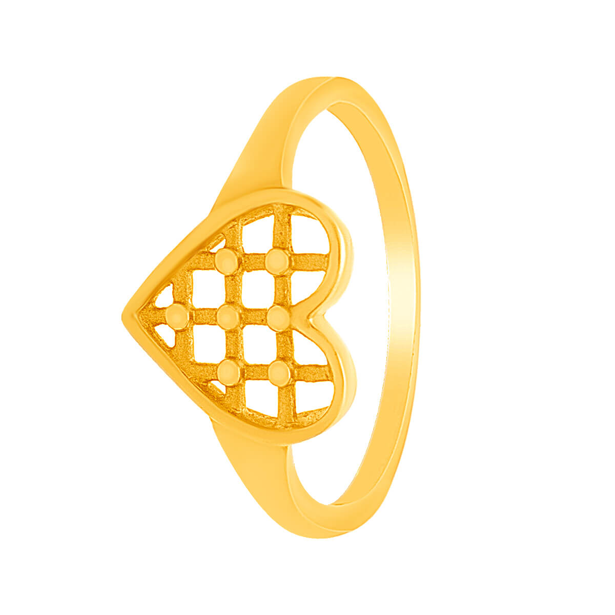 Hearts Muse Gold Ring with Free Gold Coin