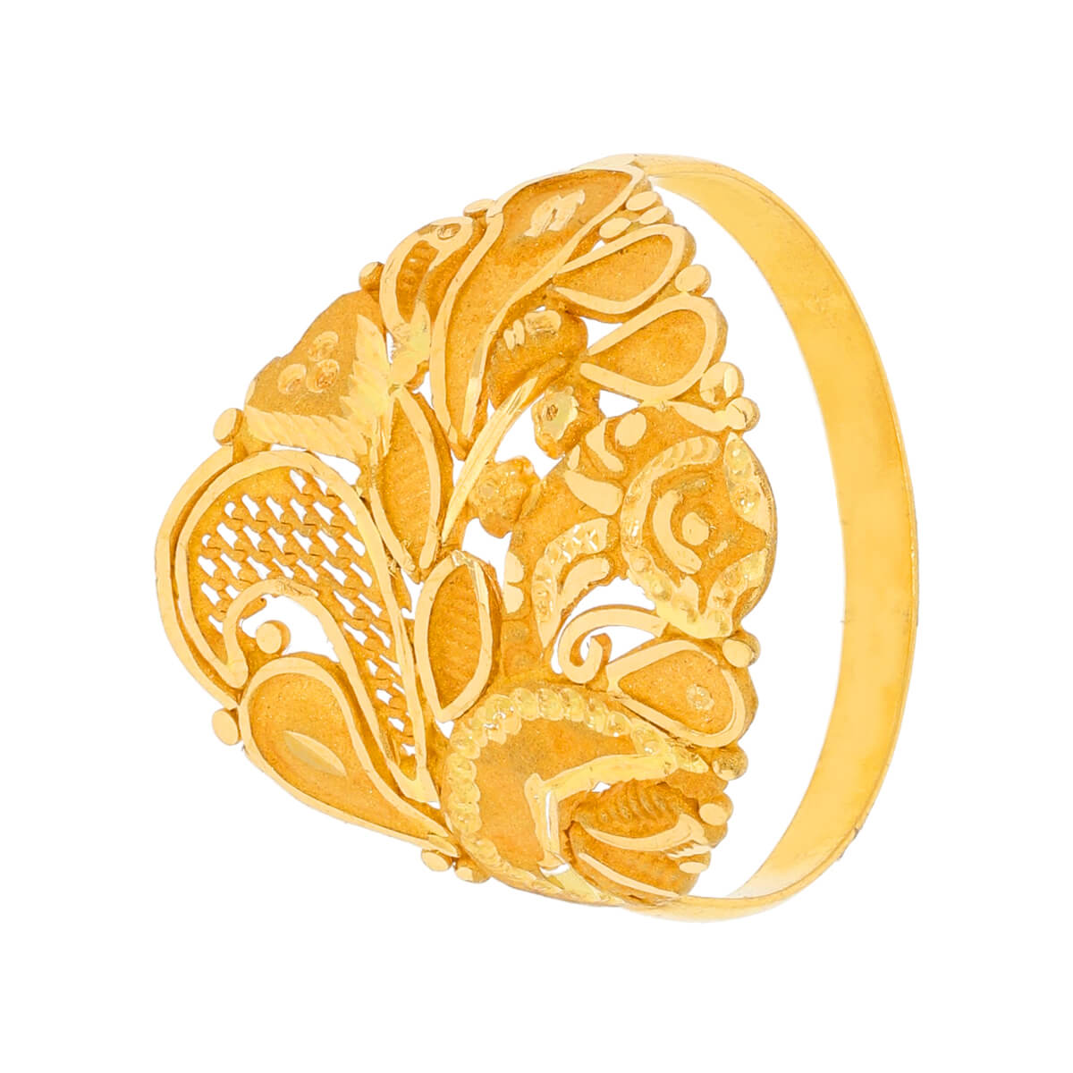 Yashina Gold Ring with Free Gold Coin