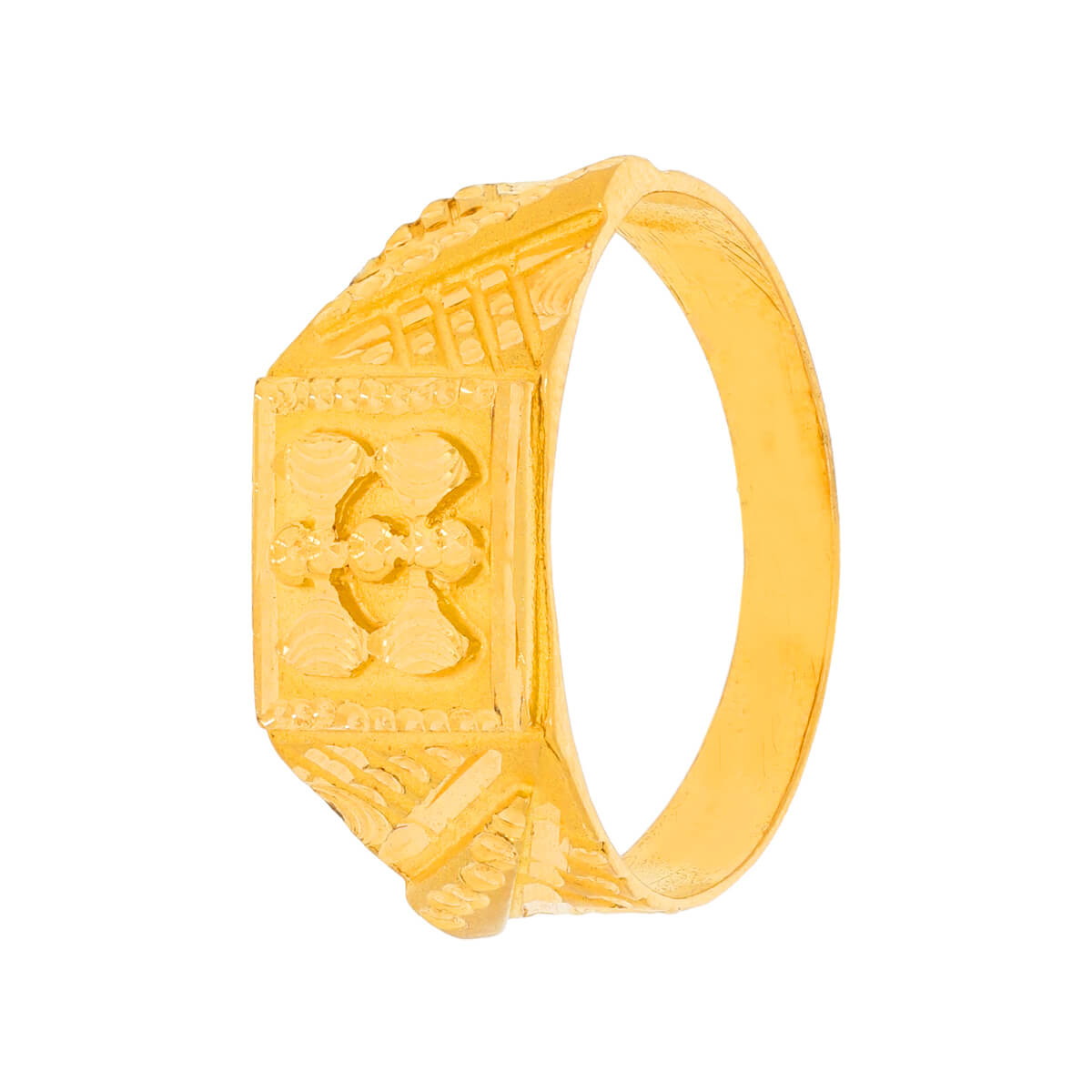 Ahir Gold Ring with Free Gold Coin