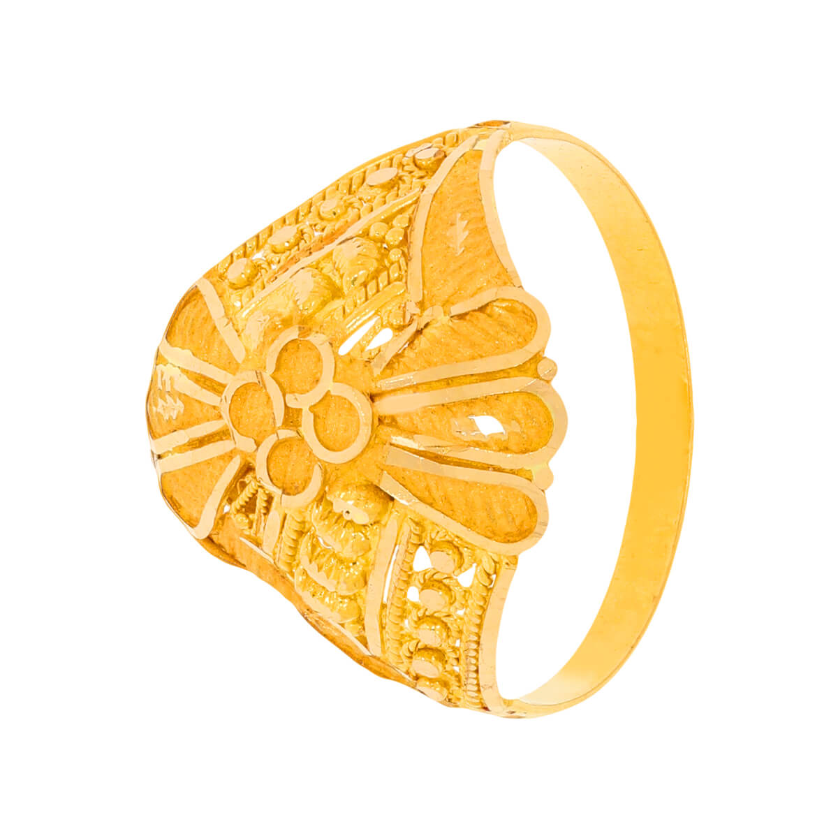 Savira Gold Ring with Free Gold Coin