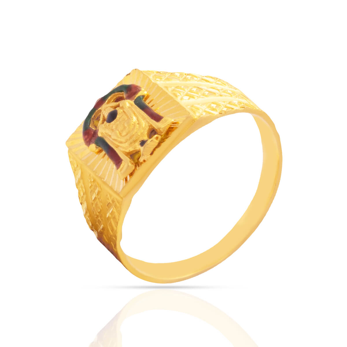 Gold Ring with Free Gold Coin