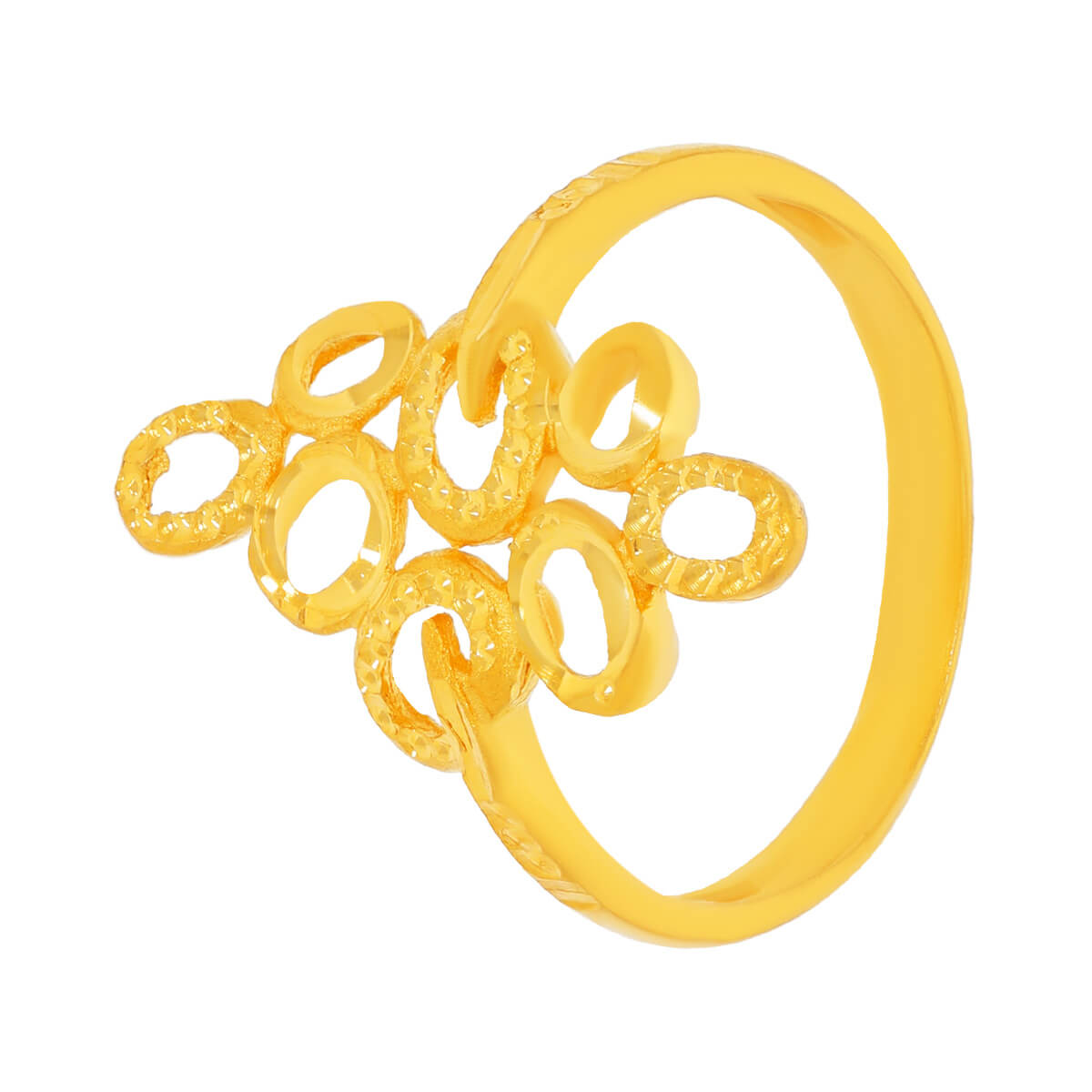 Palamiri Gold Ring with Free Gold Coin