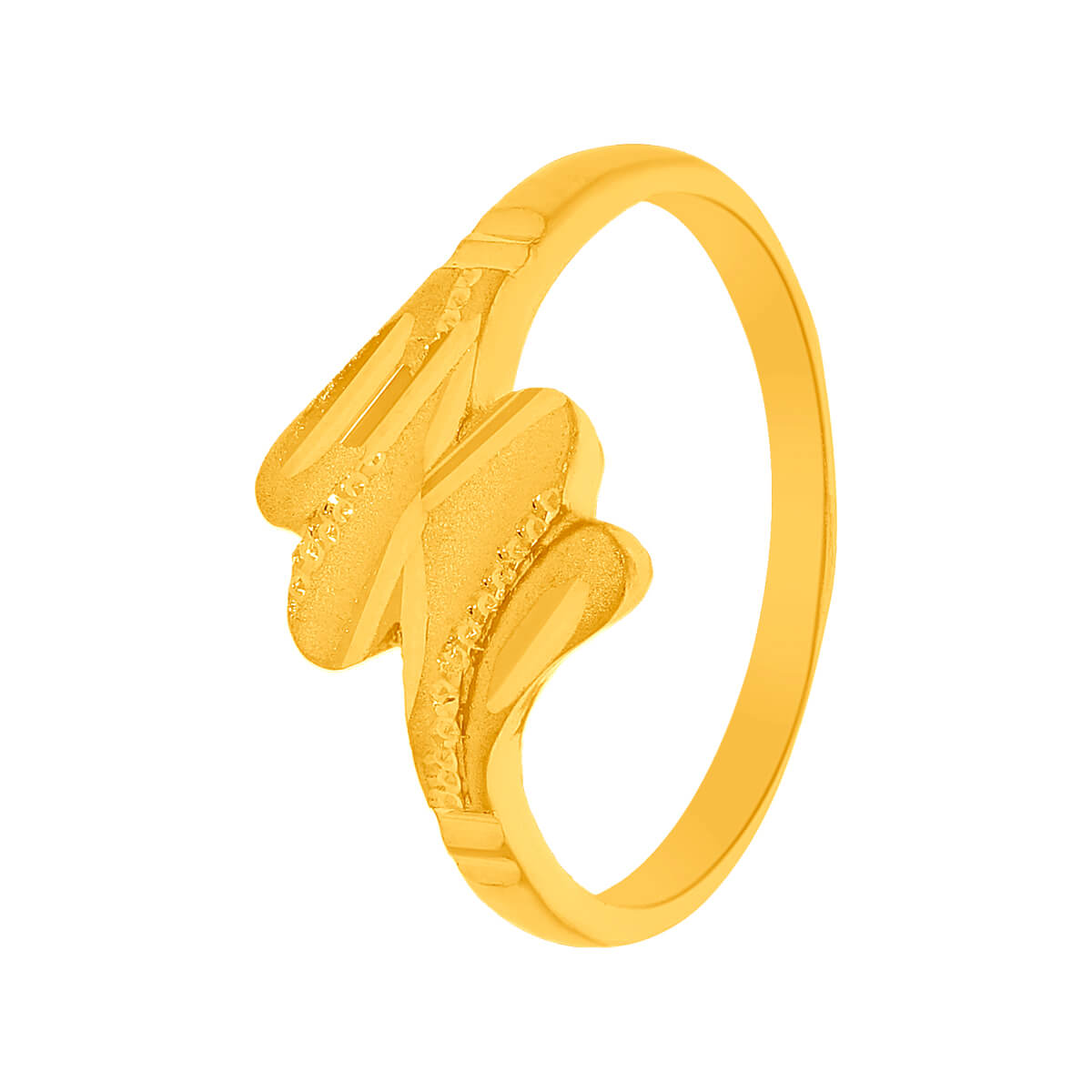 Engraved Gold Ring