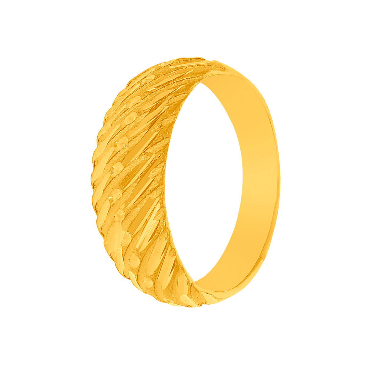 Rock Solid Gold Ring with Free Gold Coin