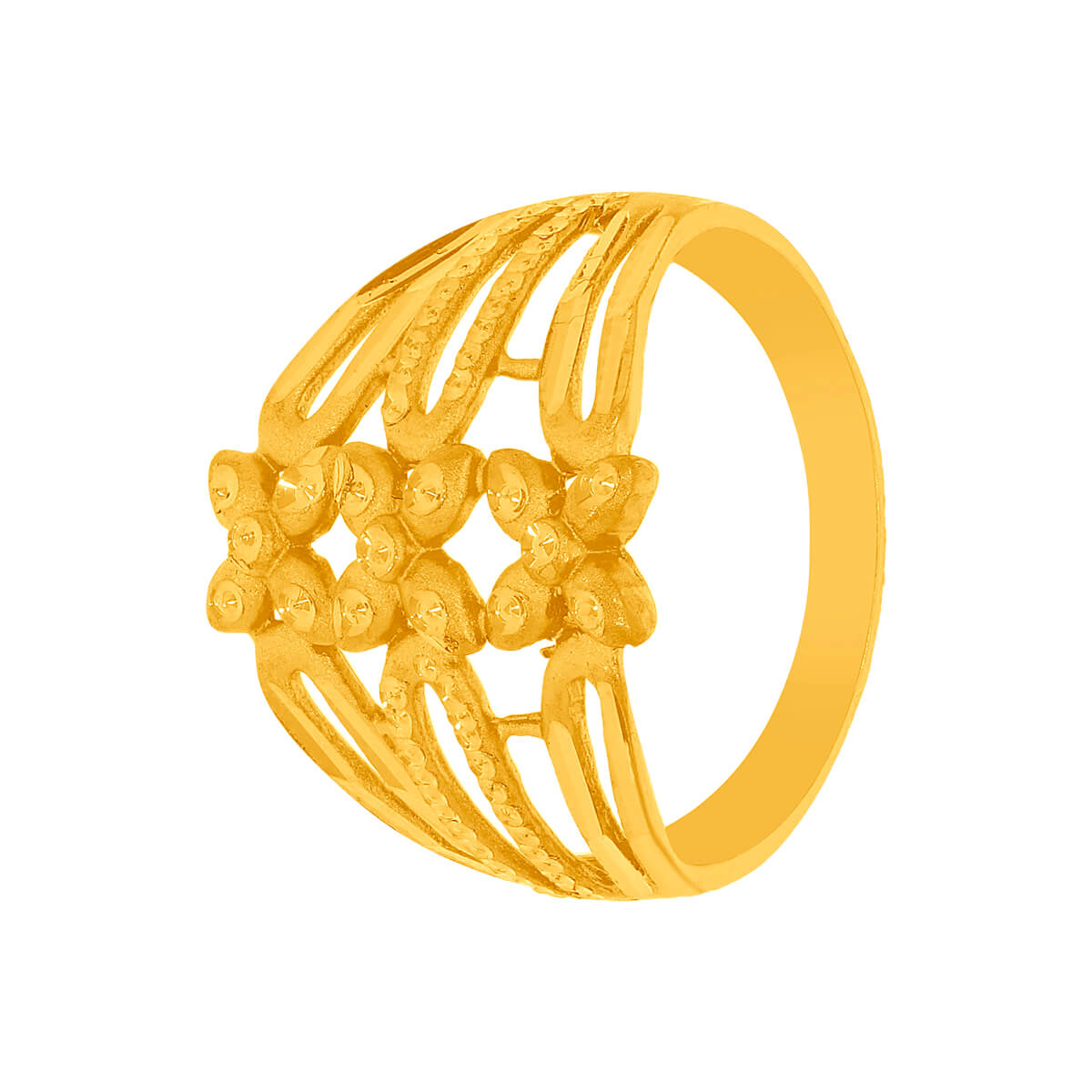 Trio Miracle Gold Ring