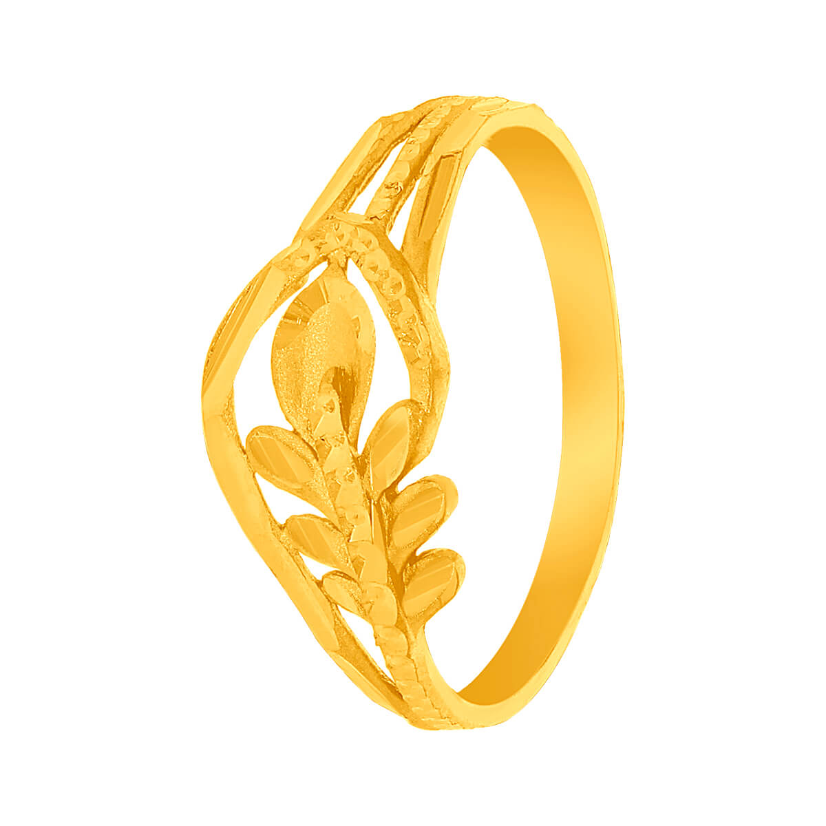 Naturecrush Gold Ring