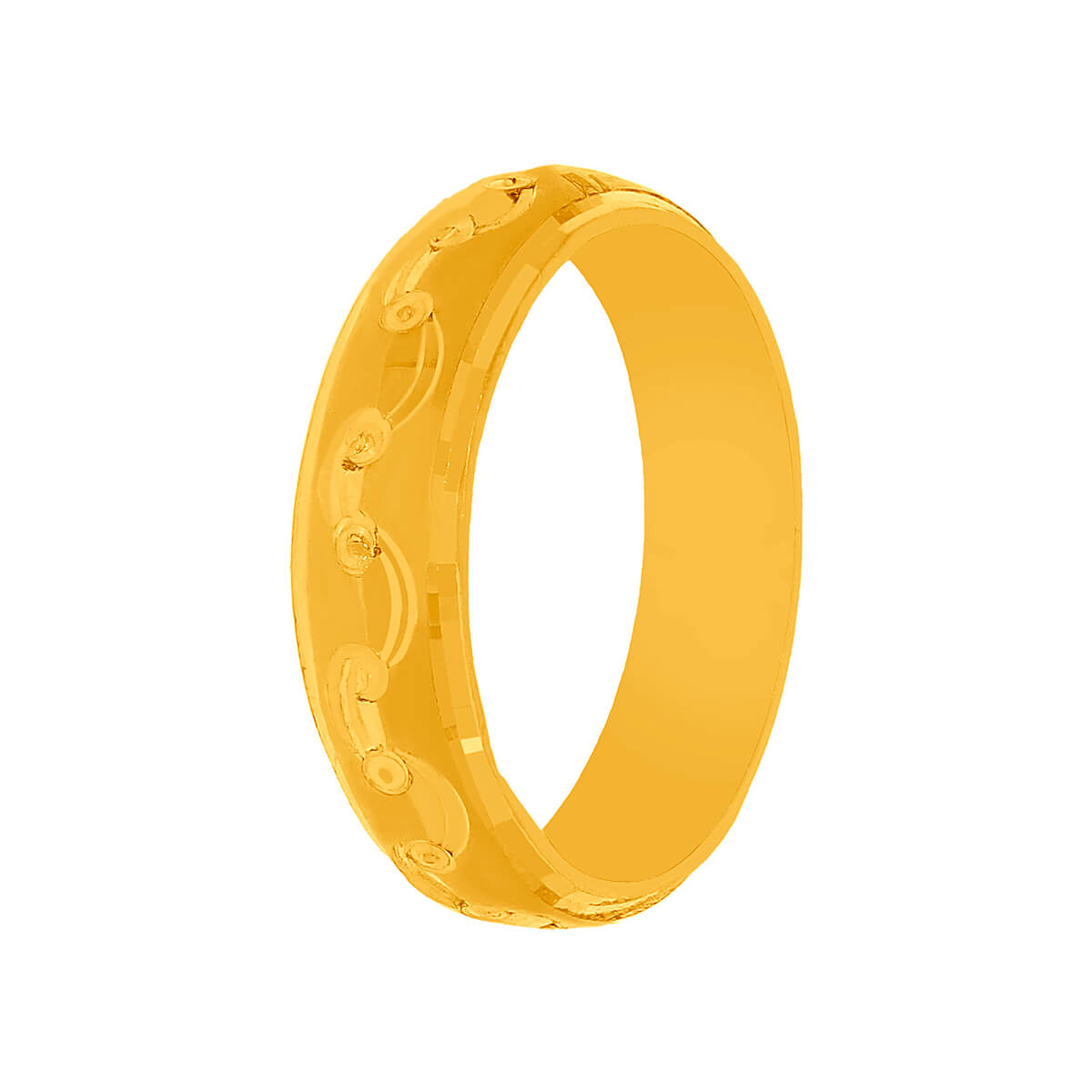 Plain Nord Gold Ring with Free Gold Coin