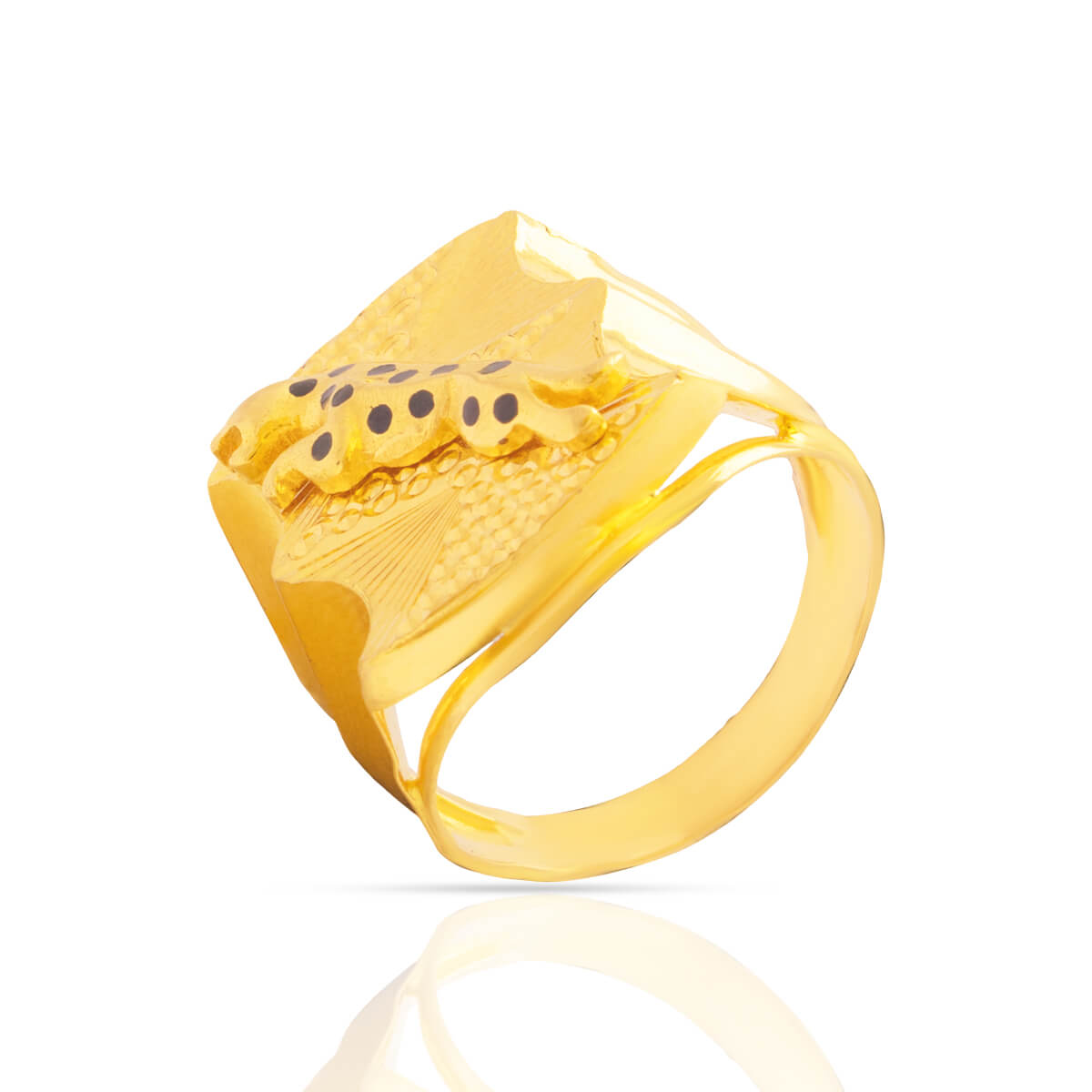 Gold Ring with Free Gold Coin