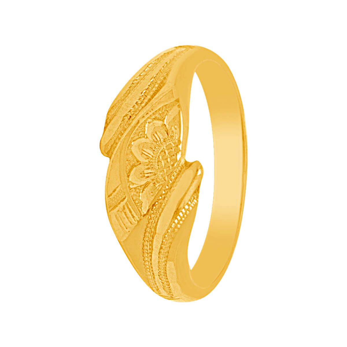 Aarna Gold Ring with Free Gold Coin