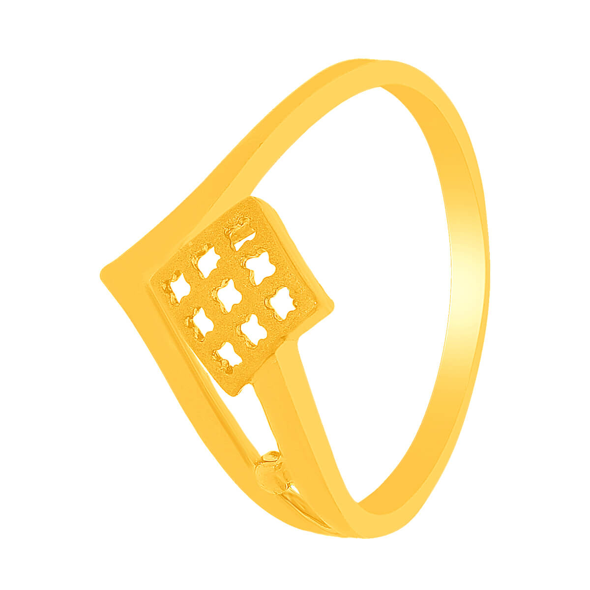 Gauri Gold Ring with Free Gold Coin