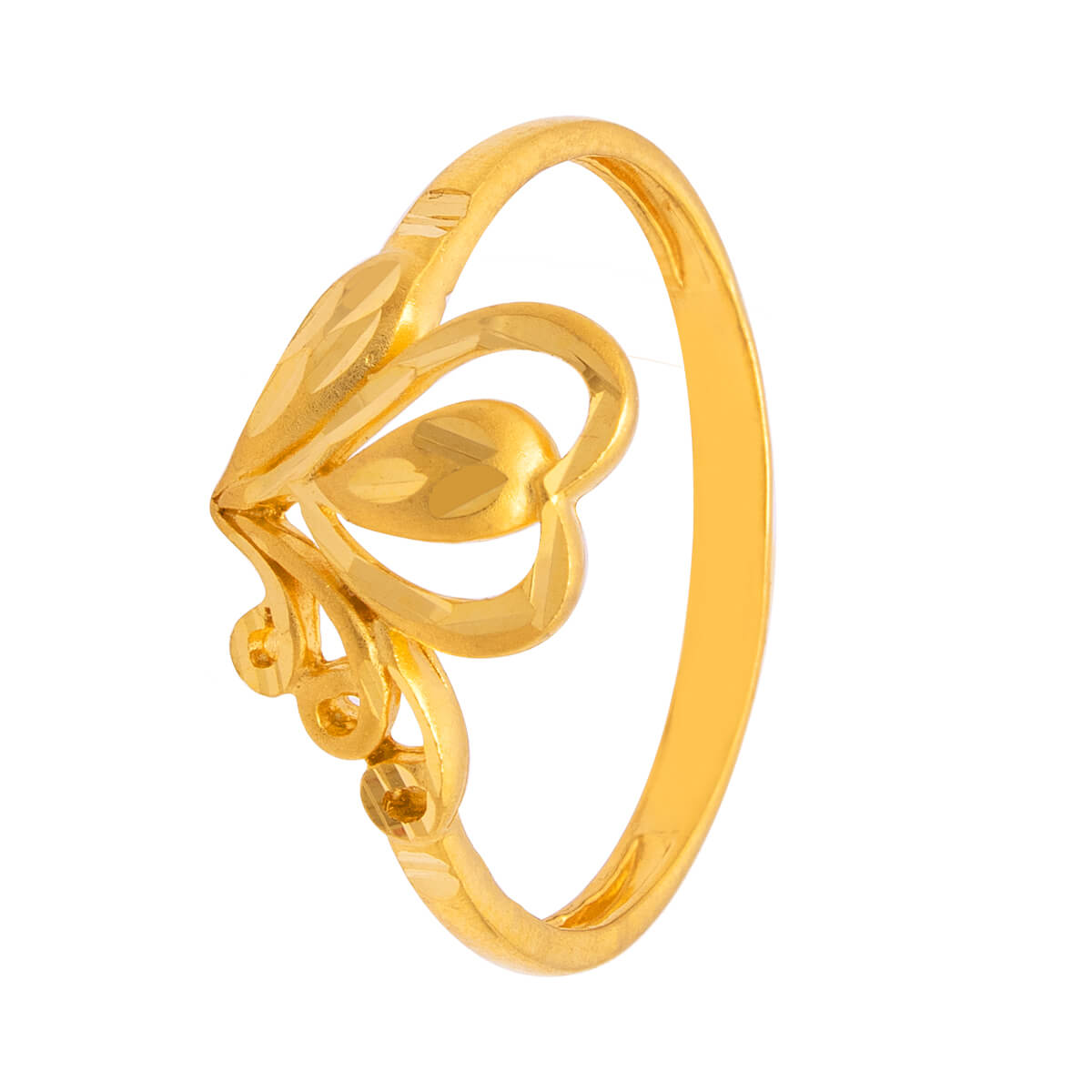 Miharika Eminent Gold Ring with Free Gold Coin