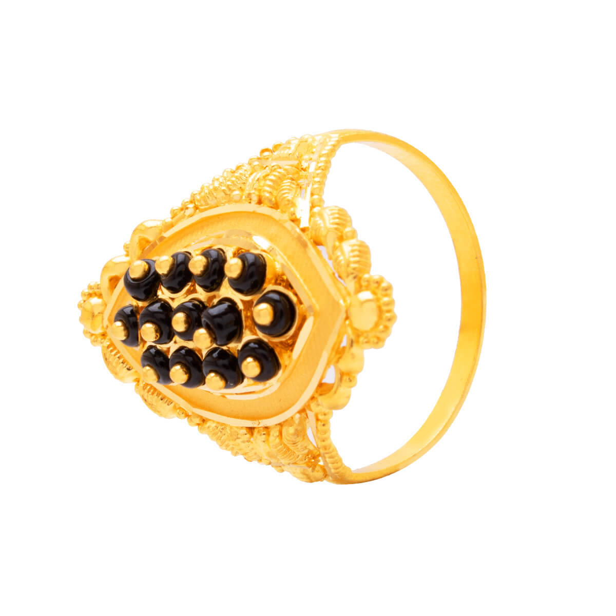 Vaidarbhi Gold Ring with Free Gold Coin