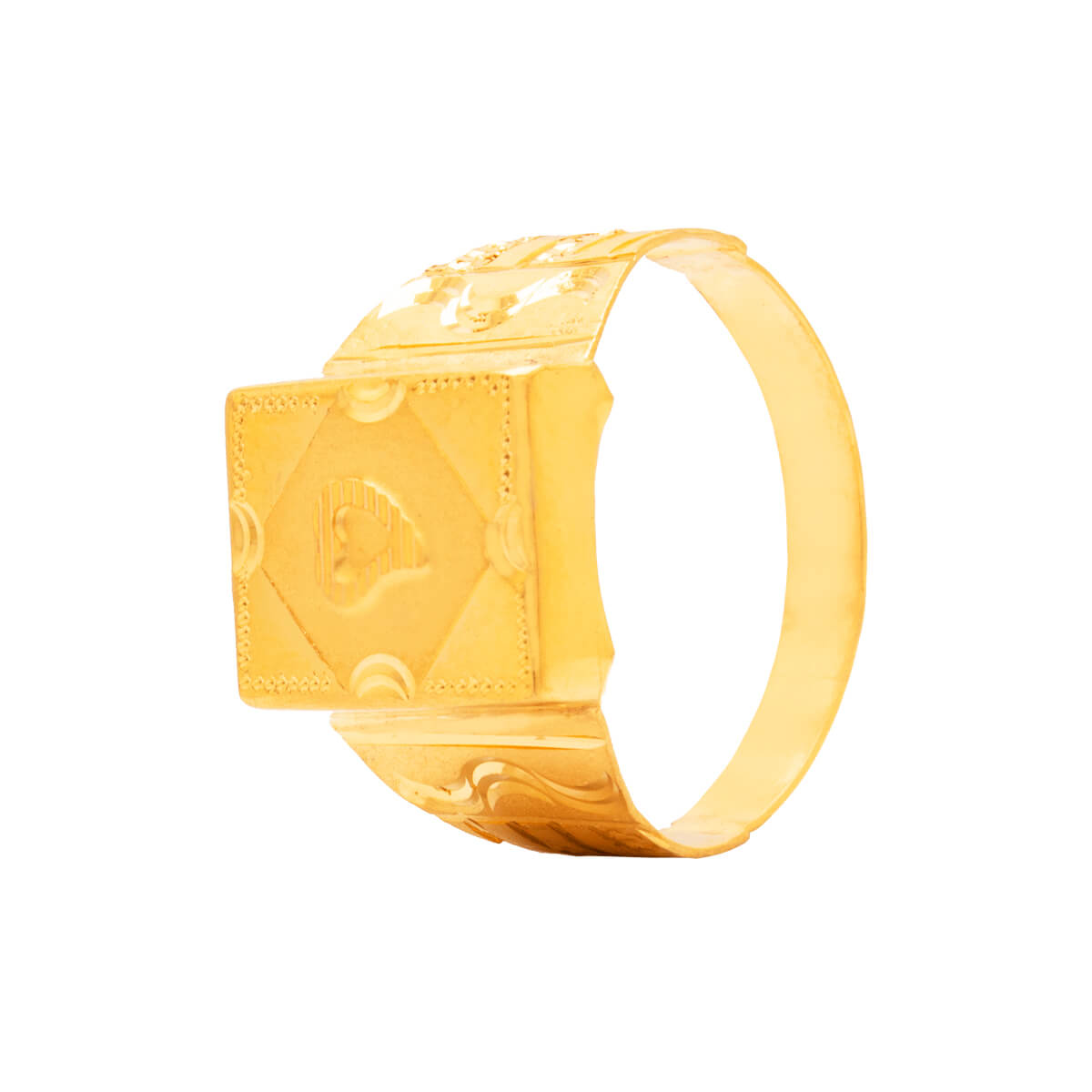 Kishorika Gold Ring with Free Gold Coin