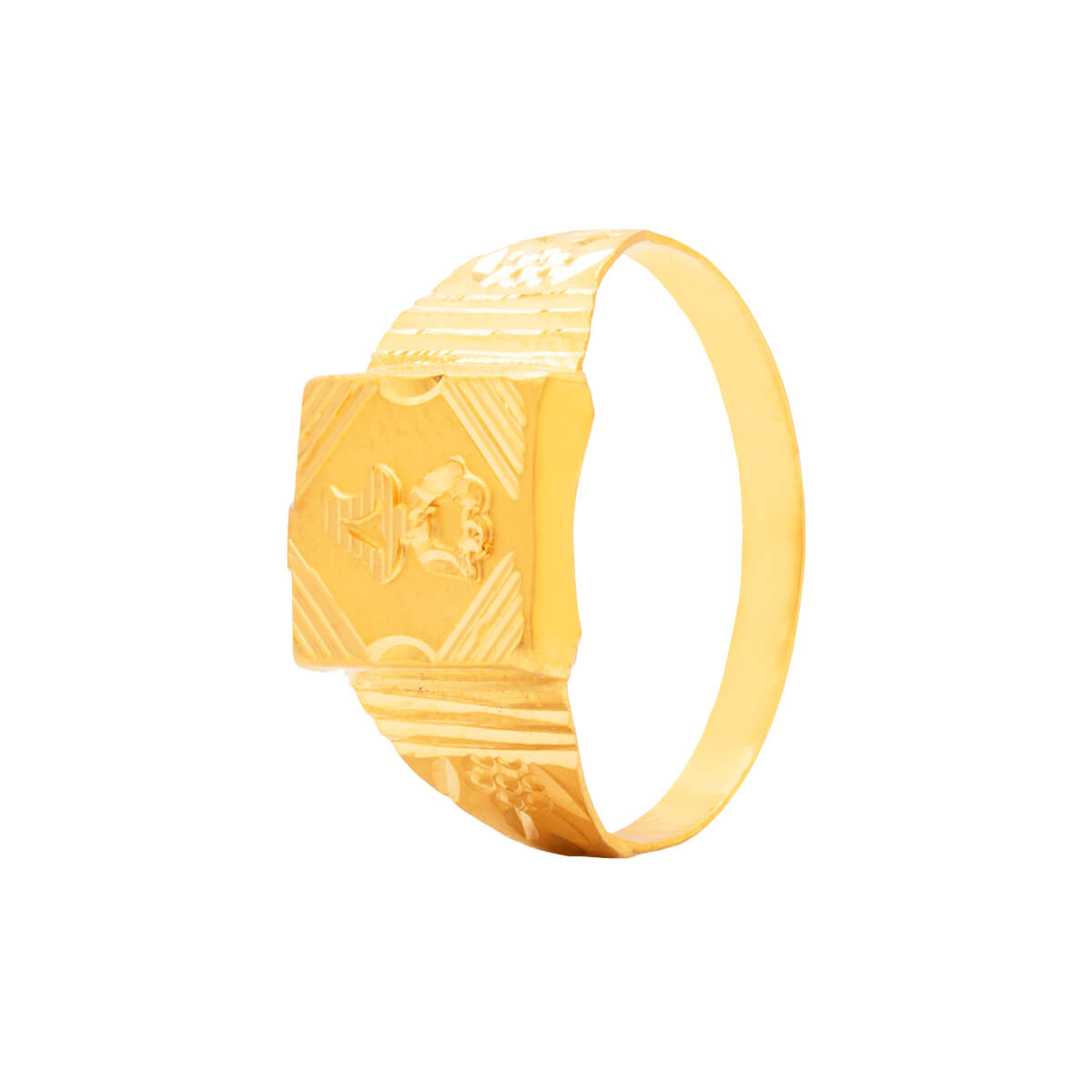 Kamalakshika Gold Ring with Free Gold Coin