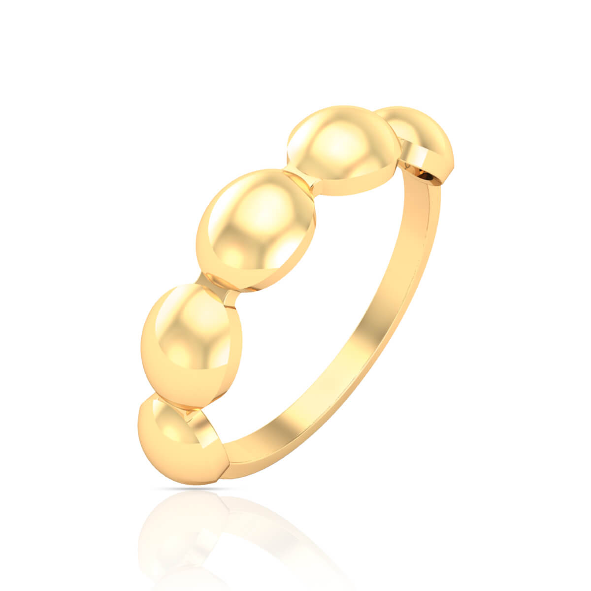 Regal Gleam Gold Ring