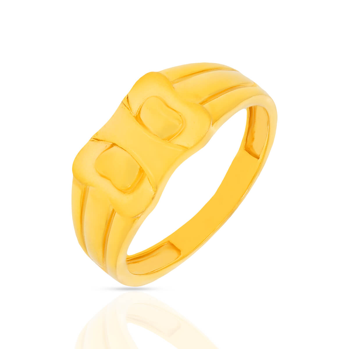 Captivating Serenity Gold Ring with Free Gold Coin