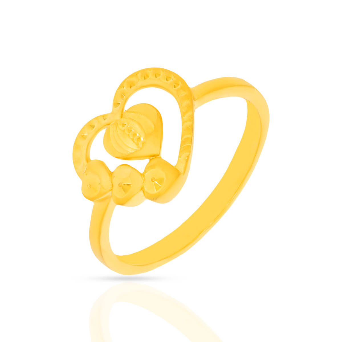 Cherished Love Gold Ring with Free Gold Coin