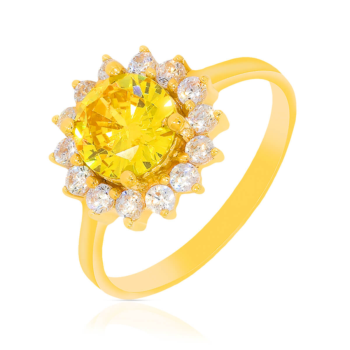 Sunshine Glow Gold Ring