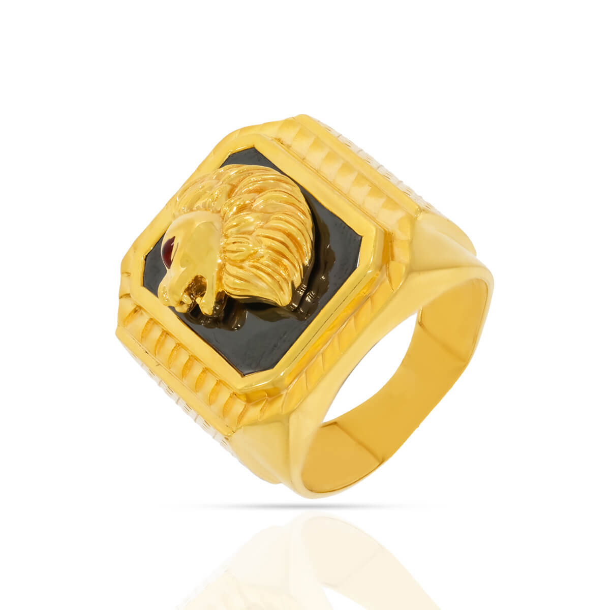 Gold Ring with Free Gold Coin