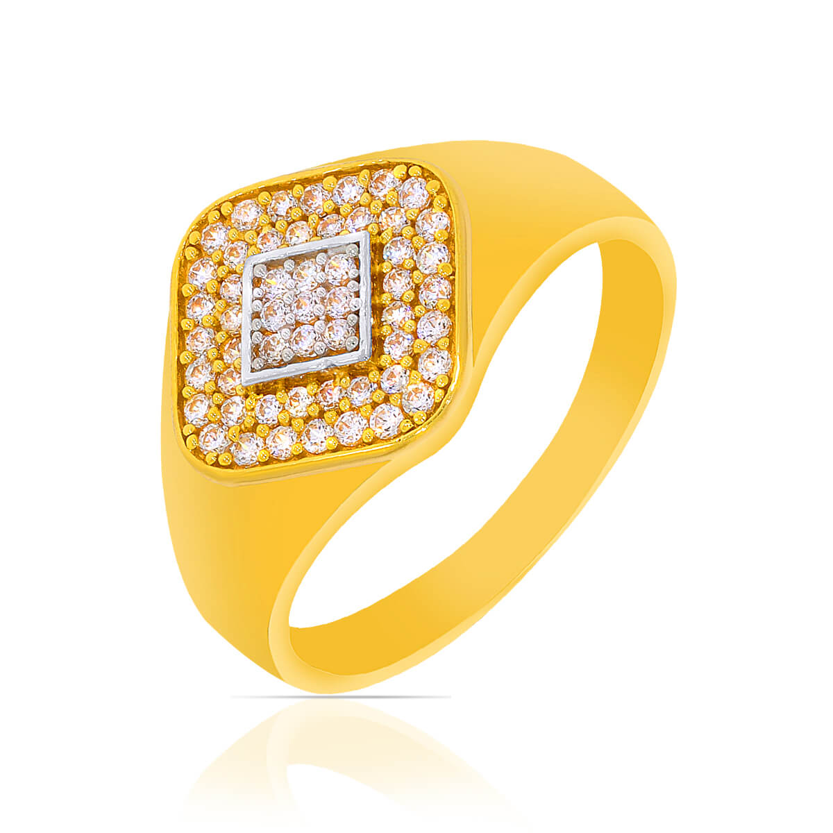 Luminous Gold Ring with Free Gold Coin