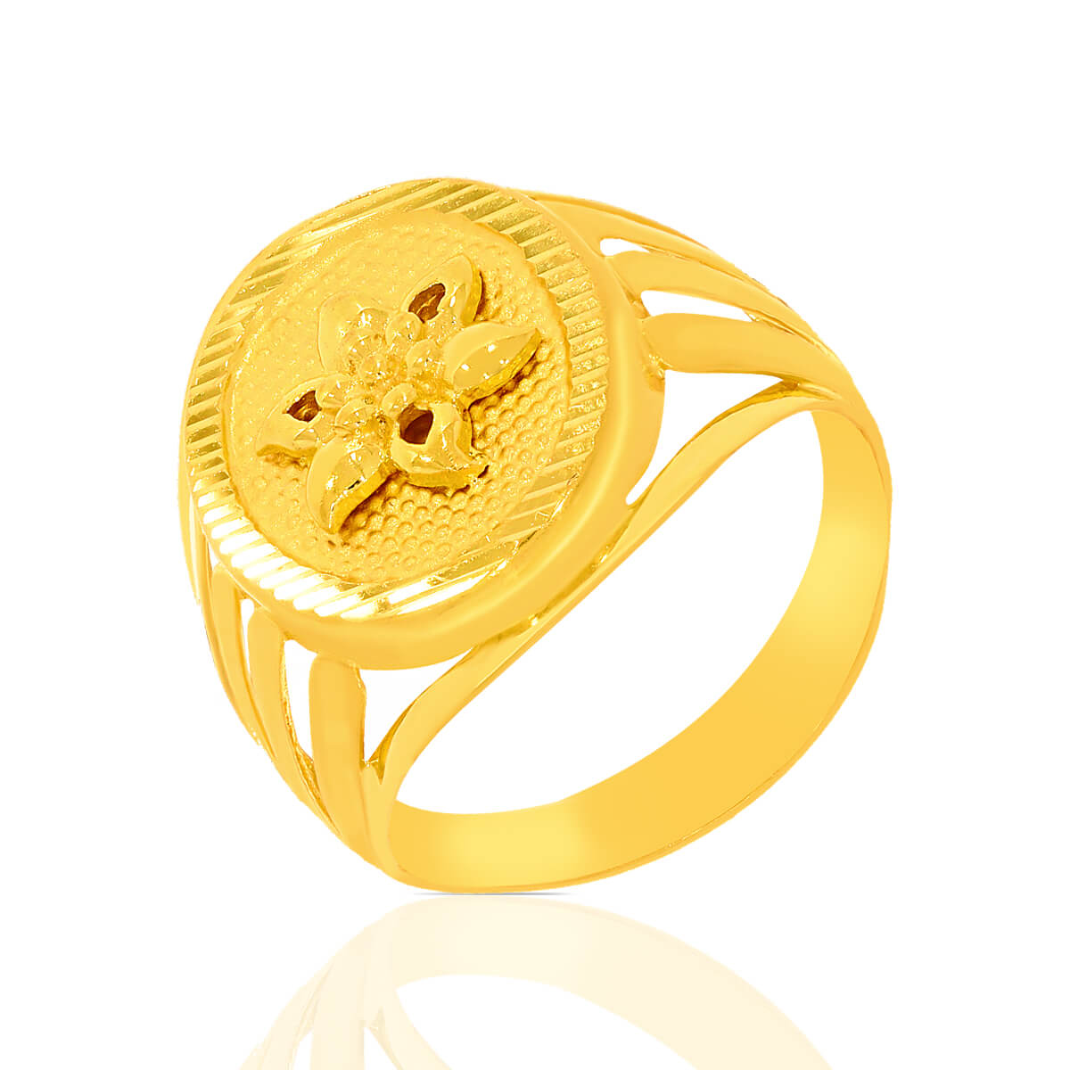 Dazzling Sublime Gold Ring for Men