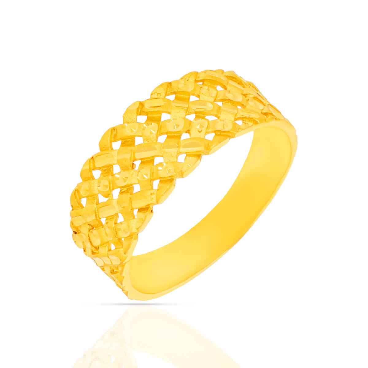 Graceful Glamour Women's Gold Band