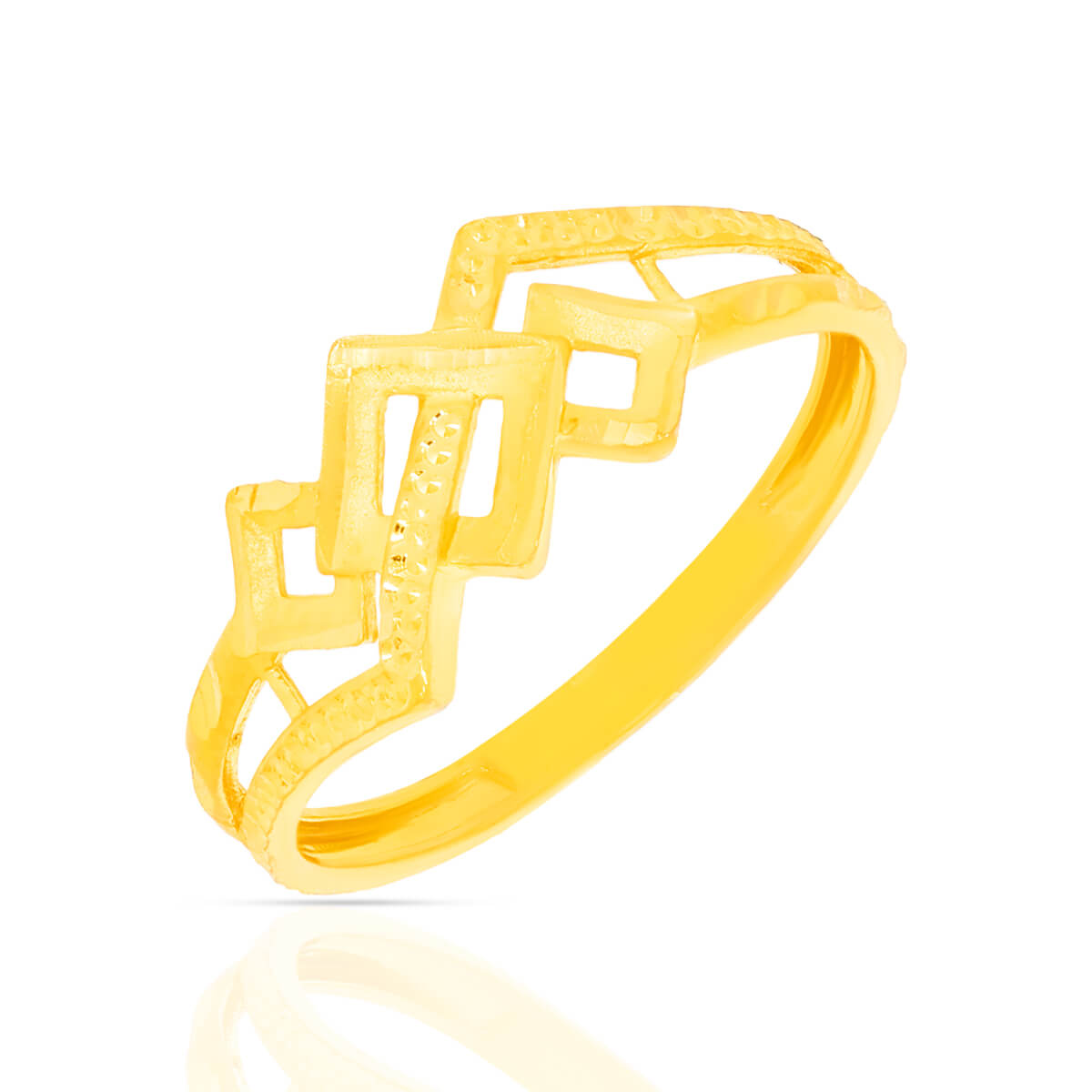 Classic Comfort Daily Wear Gold Ring with Free Gold Coin