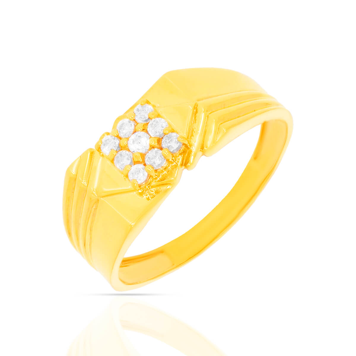 Golden Essentials Daily Wear Ring with Free Gold Coin