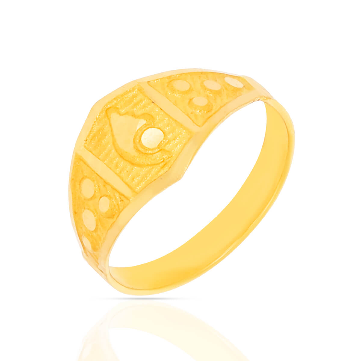 Sweet Simplicity Gold Ring for Boys and Girls