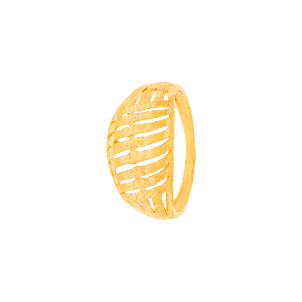 PANKTI Gold Ring with Free Gold Coin