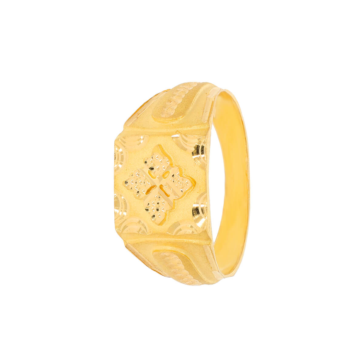 Stunning Gold Ring For Men with Free Gold Coin