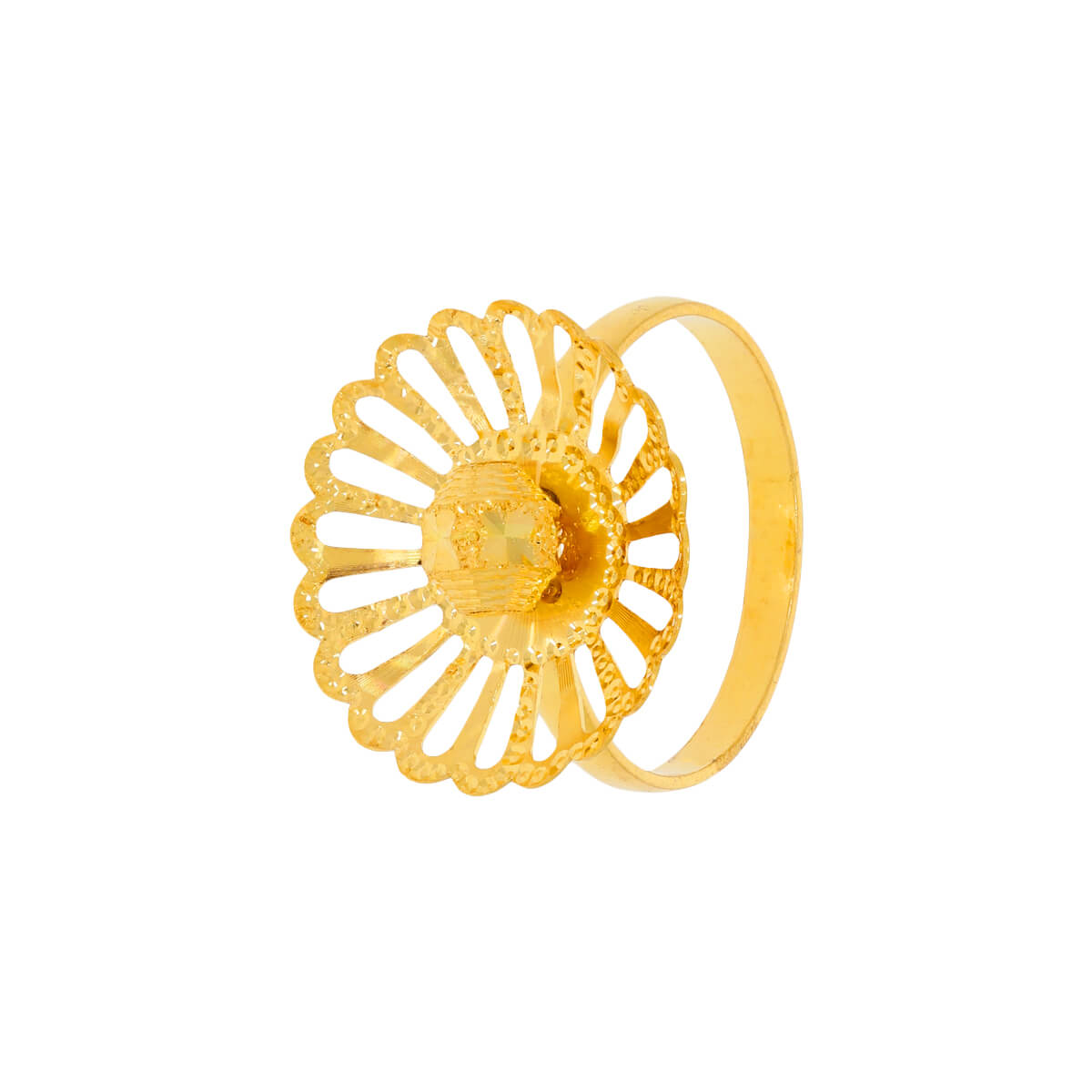 sunflower Gold Ring