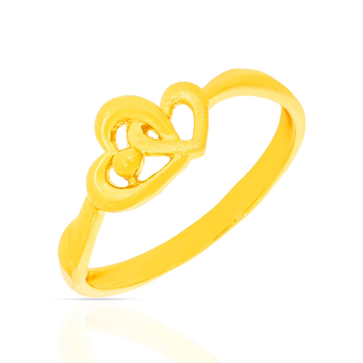 Loving Embrace Gold Ring with Free Gold Coin