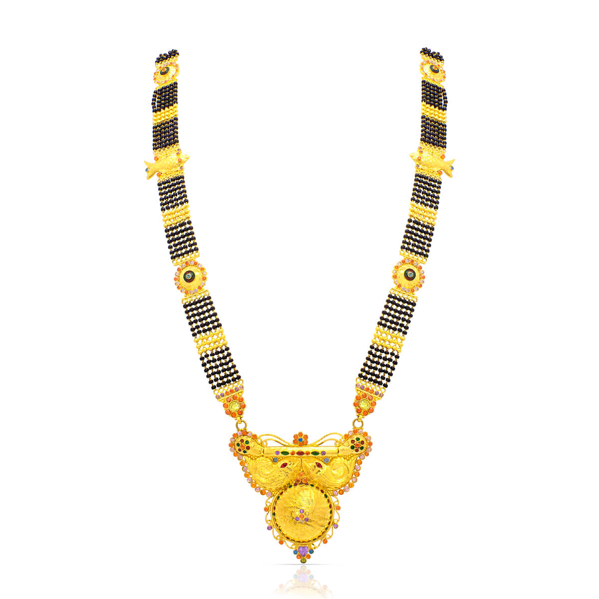 Gold Mangalsutra with Free Gold Coin