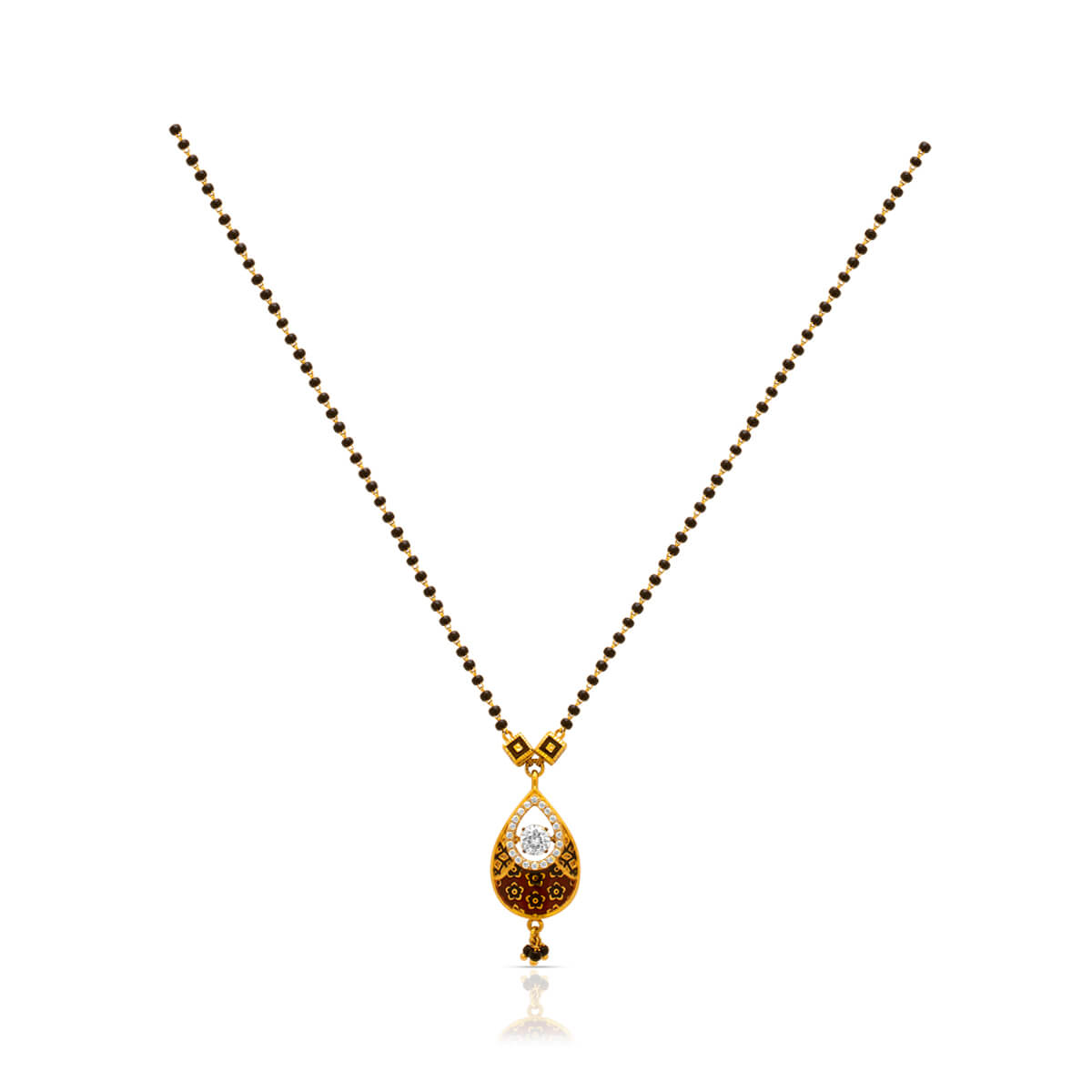 Gold Mangalsutra with Free Gold Coin