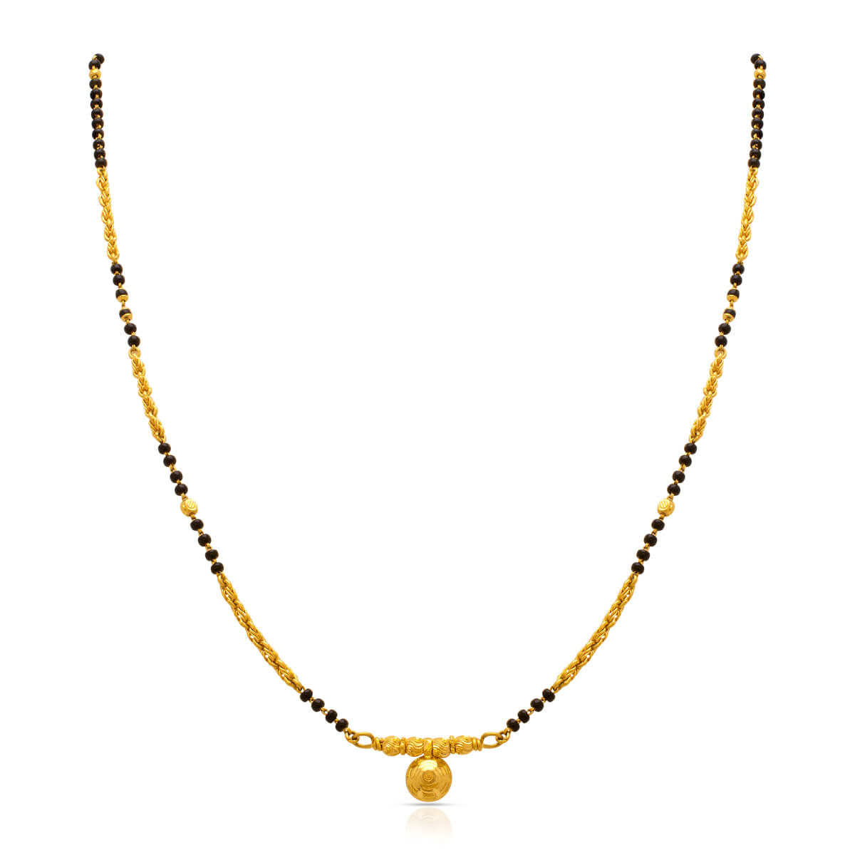 Gold Mangalsutra with Free Gold Coin