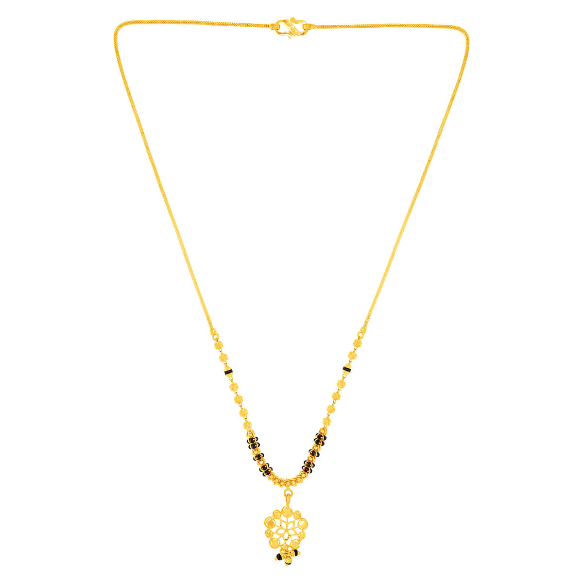 Navinsa Gold Mangalsutra with Free Gold Coin