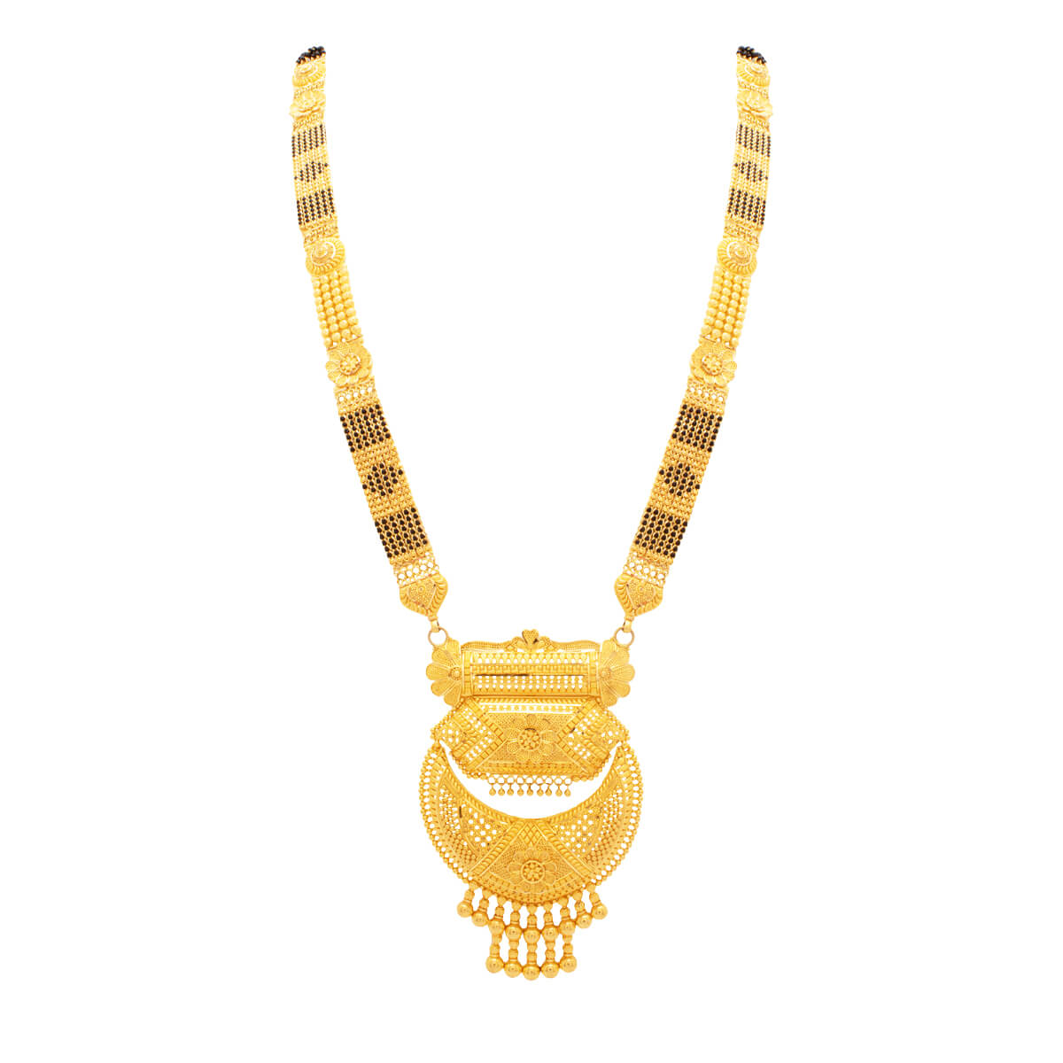 Trubina Gold Mangalsutra with Free Gold Coin