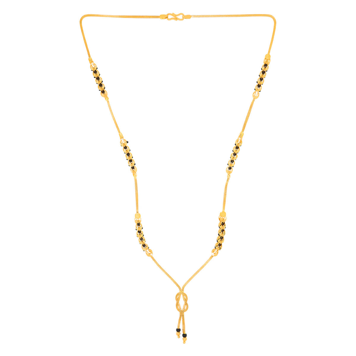 Twanika Gold Mangalsutra with Free Gold Coin